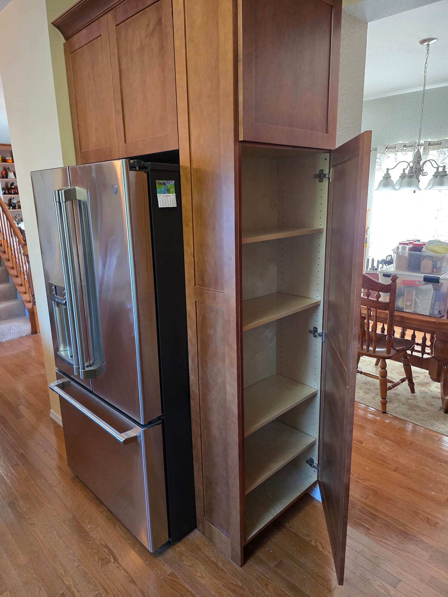 Cabinet refacing with modern styling - Professional Wood Interiors